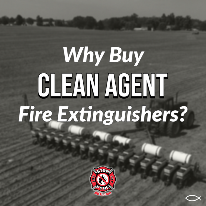 Why Buy Clean Agent Fire Extinguishers? The Science Behind STOP-FYRE®