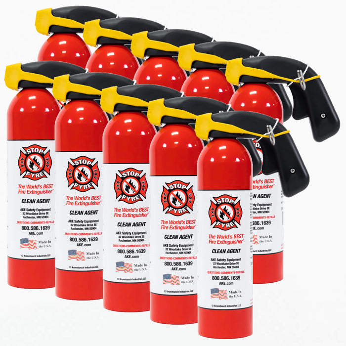 STOP-FYRE® Standard Fire Extinguishers (10 Unit Pack)