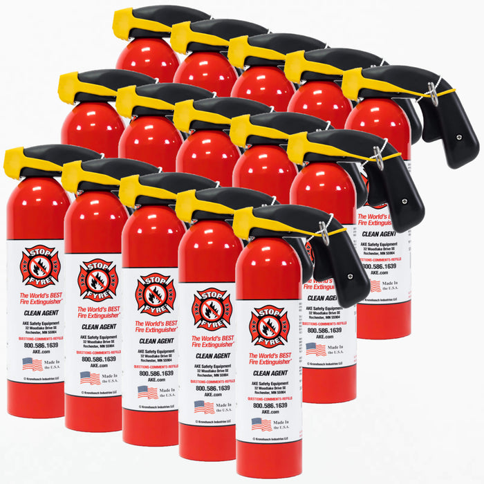 STOP-FYRE® Standard Fire Extinguishers (15 Unit Pack)