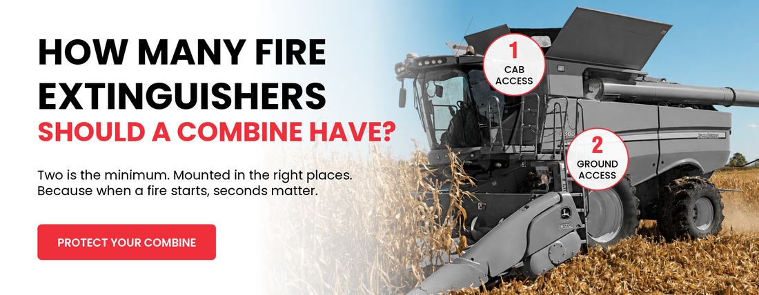 How Many Fire Extinguishers Should a Combine Have?