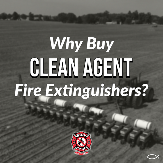 Why Buy Clean Agent Fire Extinguishers? The Science Behind STOP-FYRE®