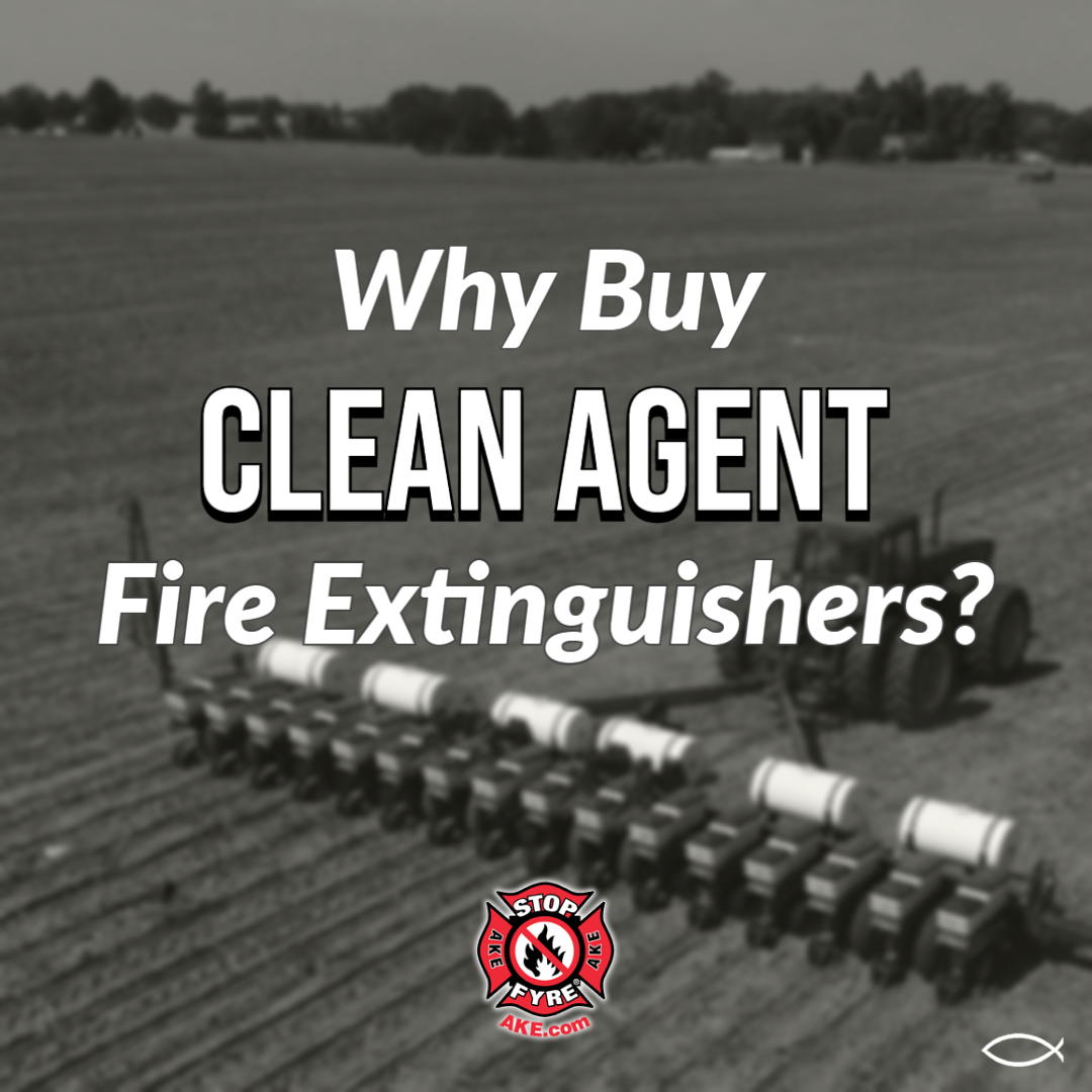 Why Buy Clean Agent Fire Extinguishers?