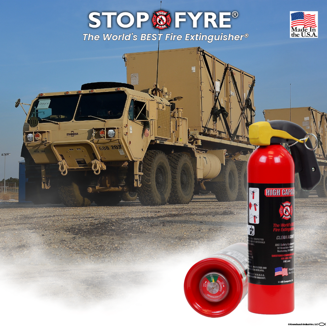 Military Fire Suppression | STOP-FYRE® Defense Solutions – AKE Safety ...