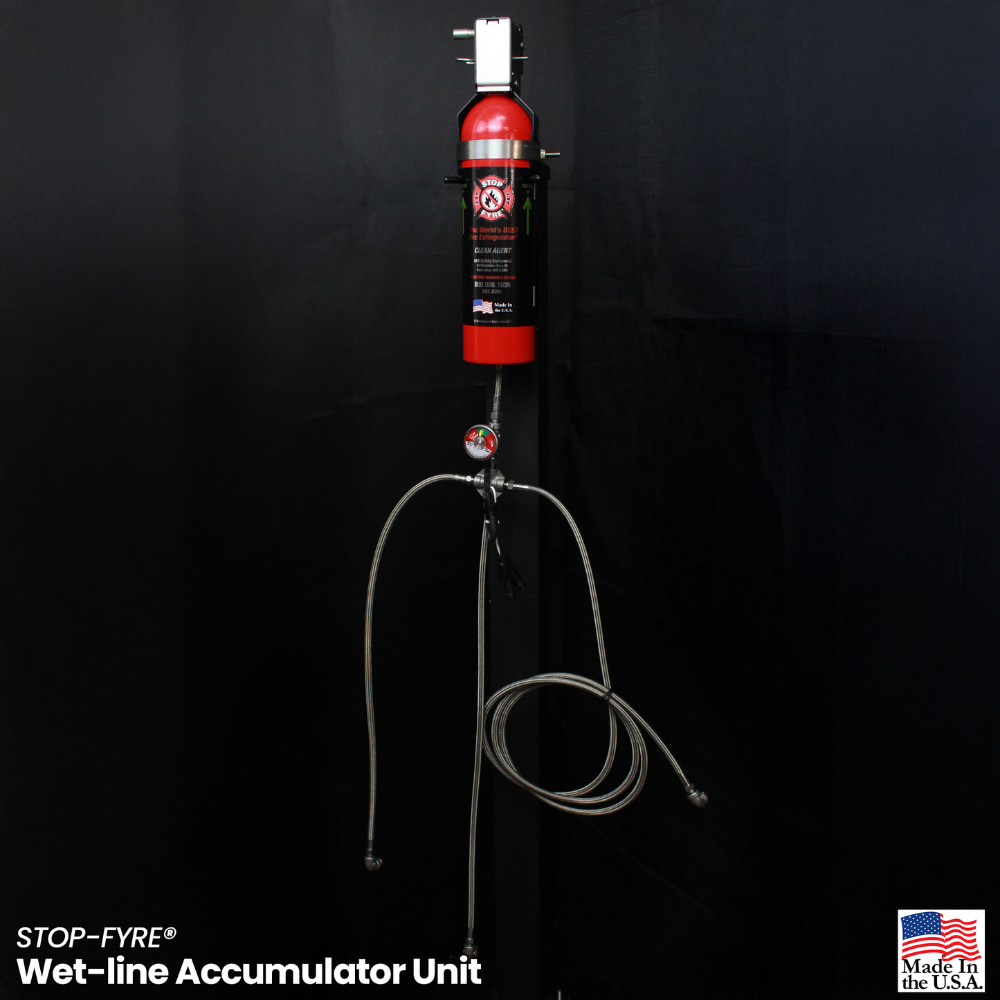 STOP-FYRE® Wet-line Audio Visual Warning System (AVWS)