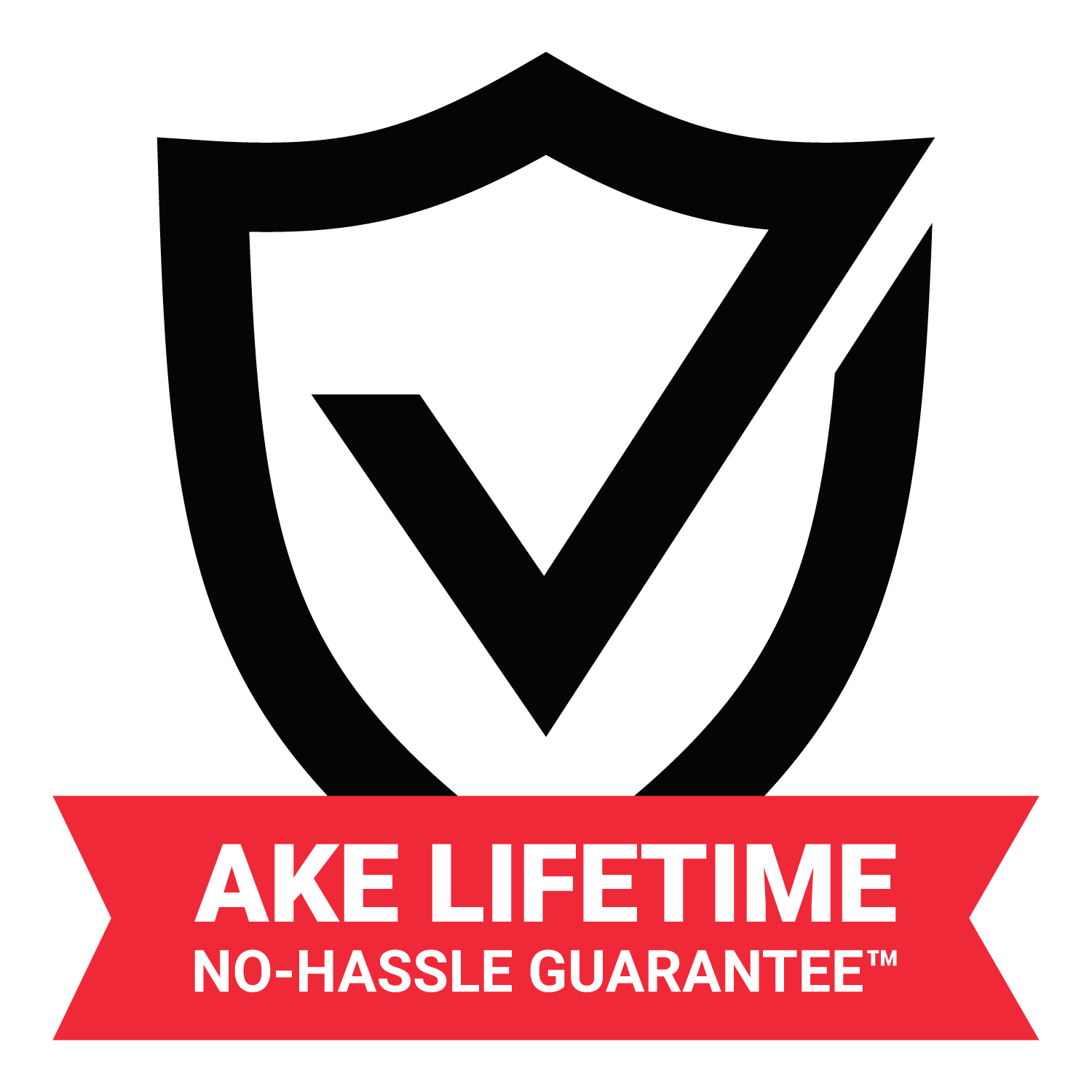 AKE Safety Equipment Lifetime No-Hassle Guarantee logo
