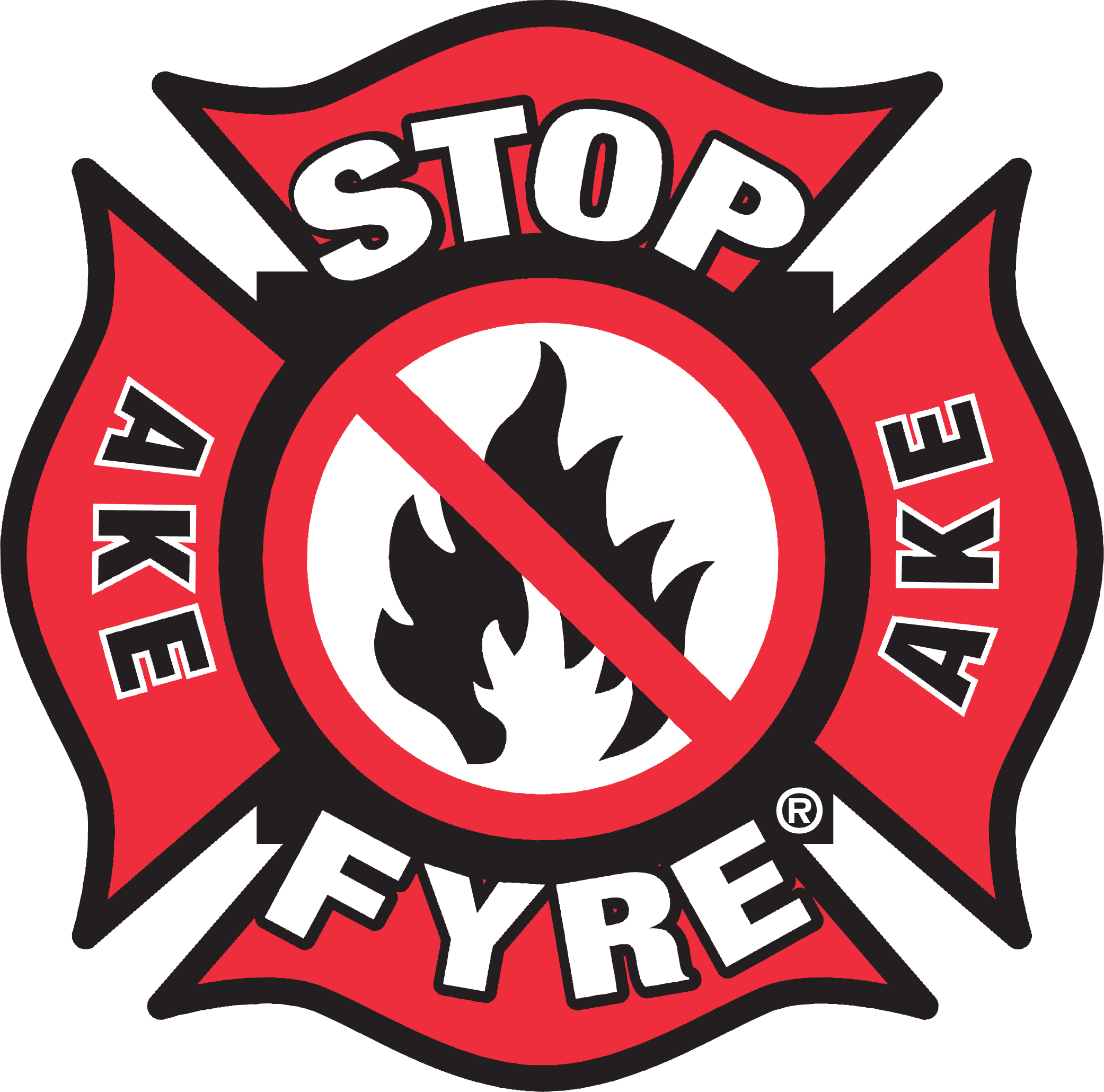 STOP-FYRE fire extinguisher logo